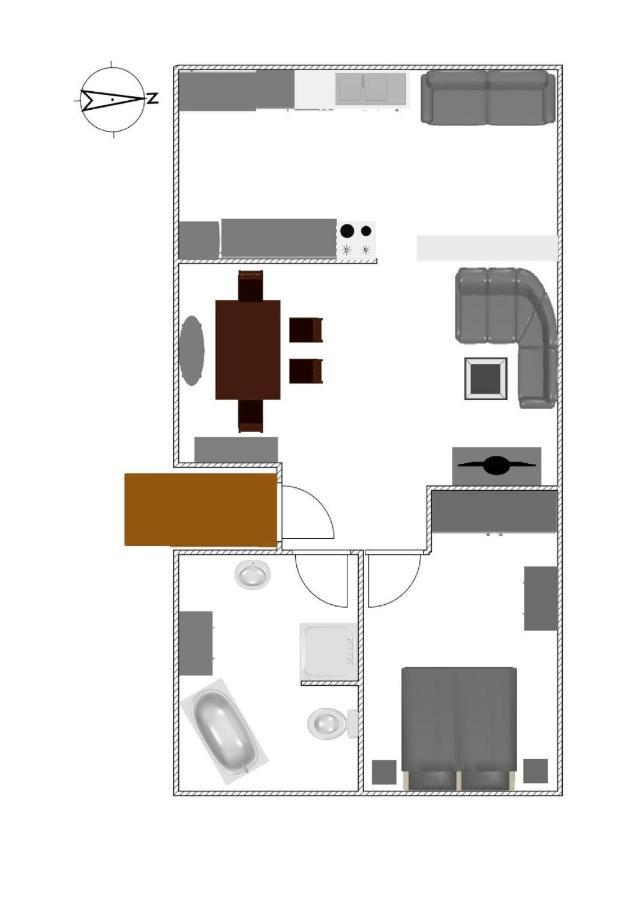 Ferienwohnung-Moewennest Glowe Eksteriør billede